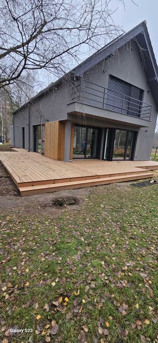 Tarasy, pergole, projekty indywidualne, schody wew i zewnętrzne, wiaty