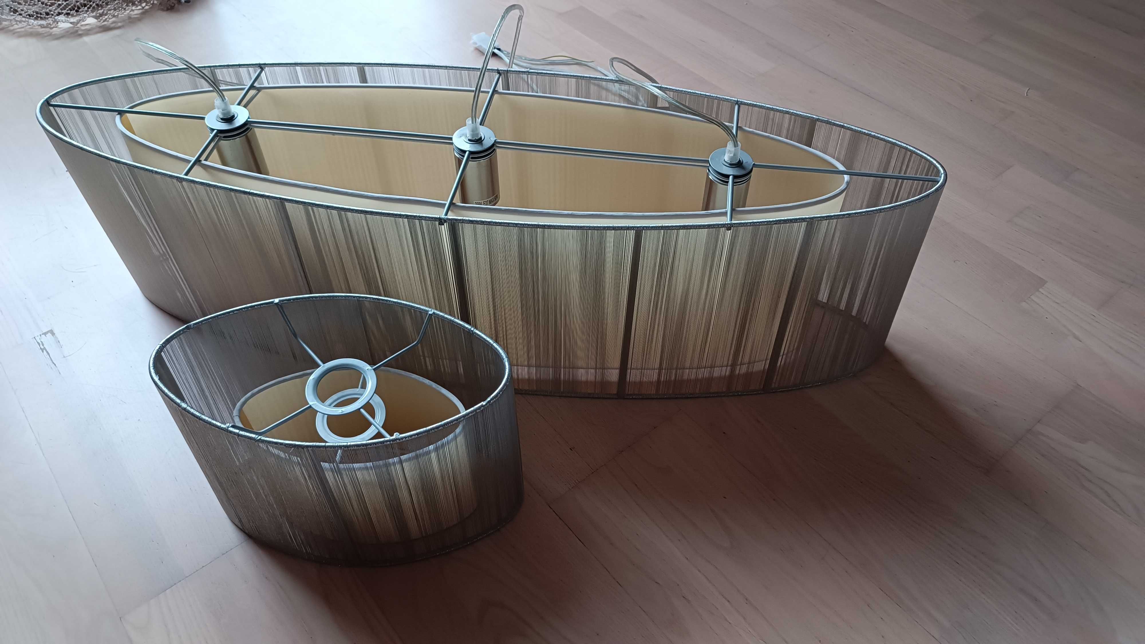 lampa sufitowa z klosikiem na kinkiet