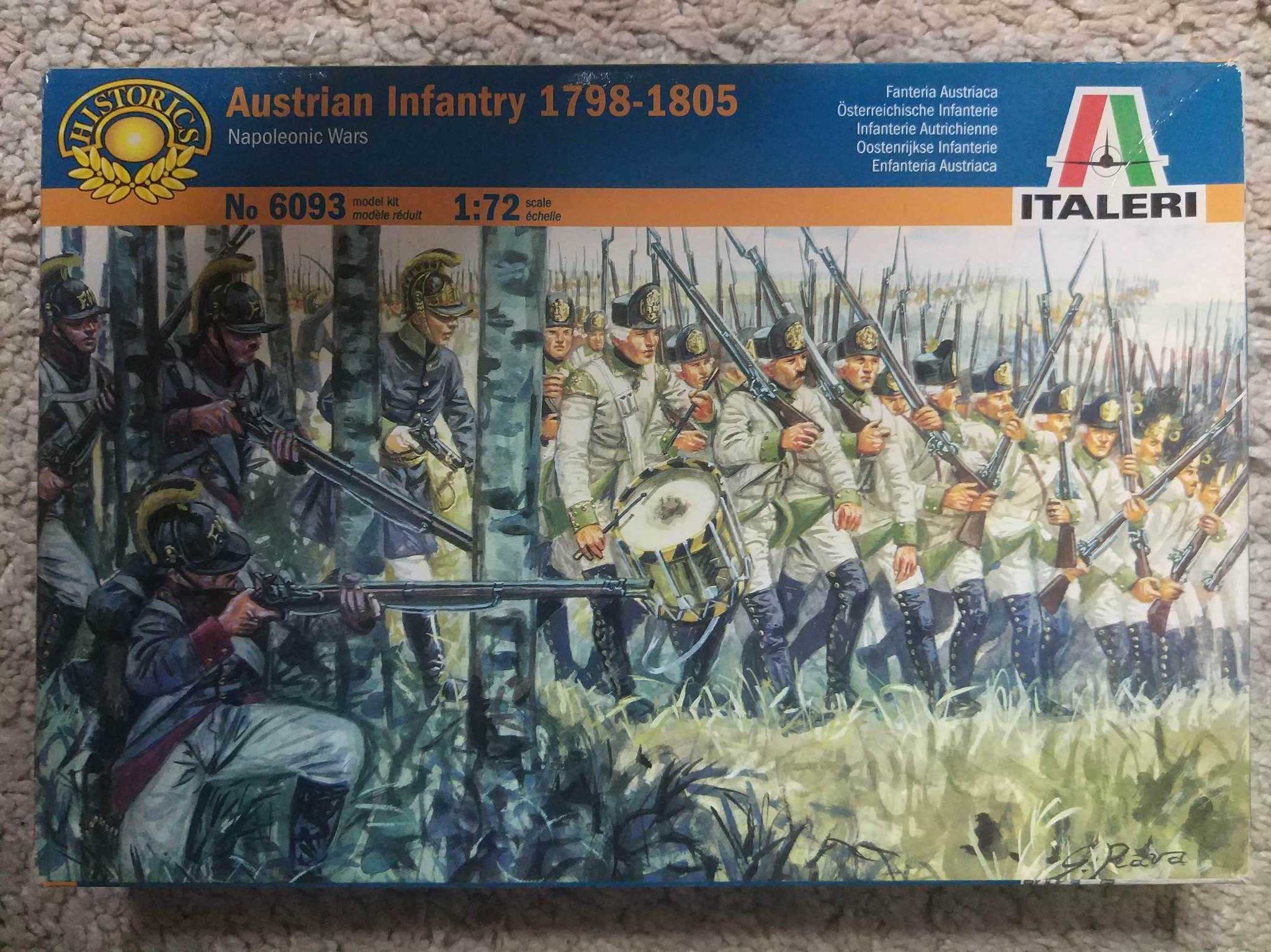 Italeri 6093 Austrian Infantry 1798 - 1805