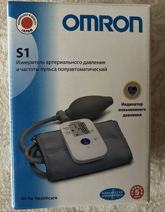 Тонометр напівавтоматичнний Omron S1. Новій!