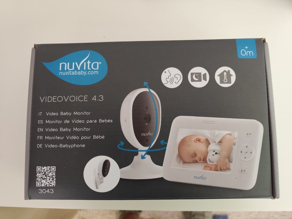 Intercomunicador e video para Bebe