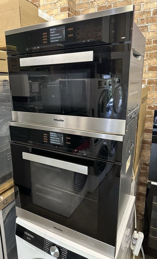 Комплект Miele:Духова шафа-пароварка DGC 6660 + пароварка-НВЧ DGM 6600
