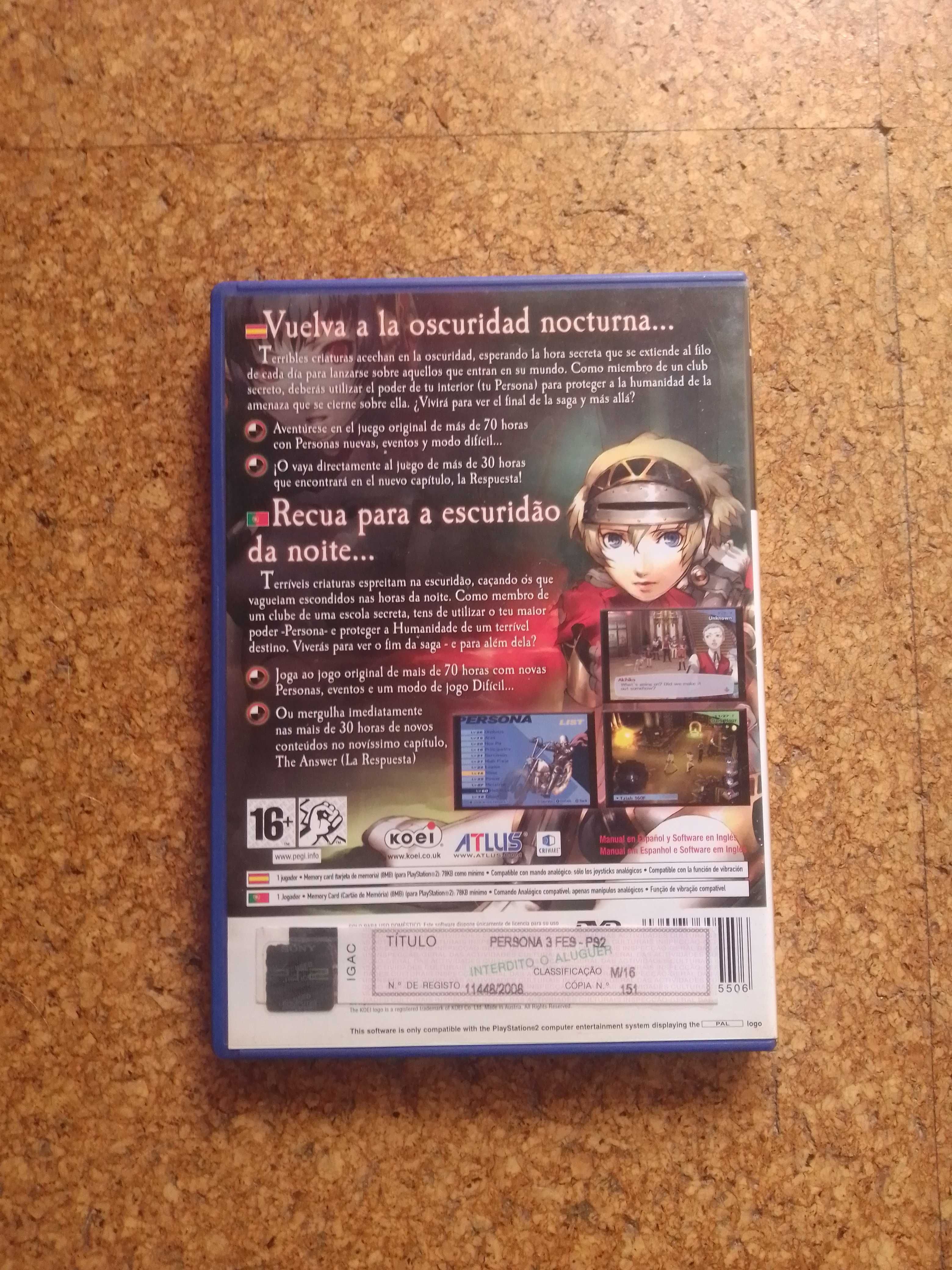 Persona 3 FES (PS2)