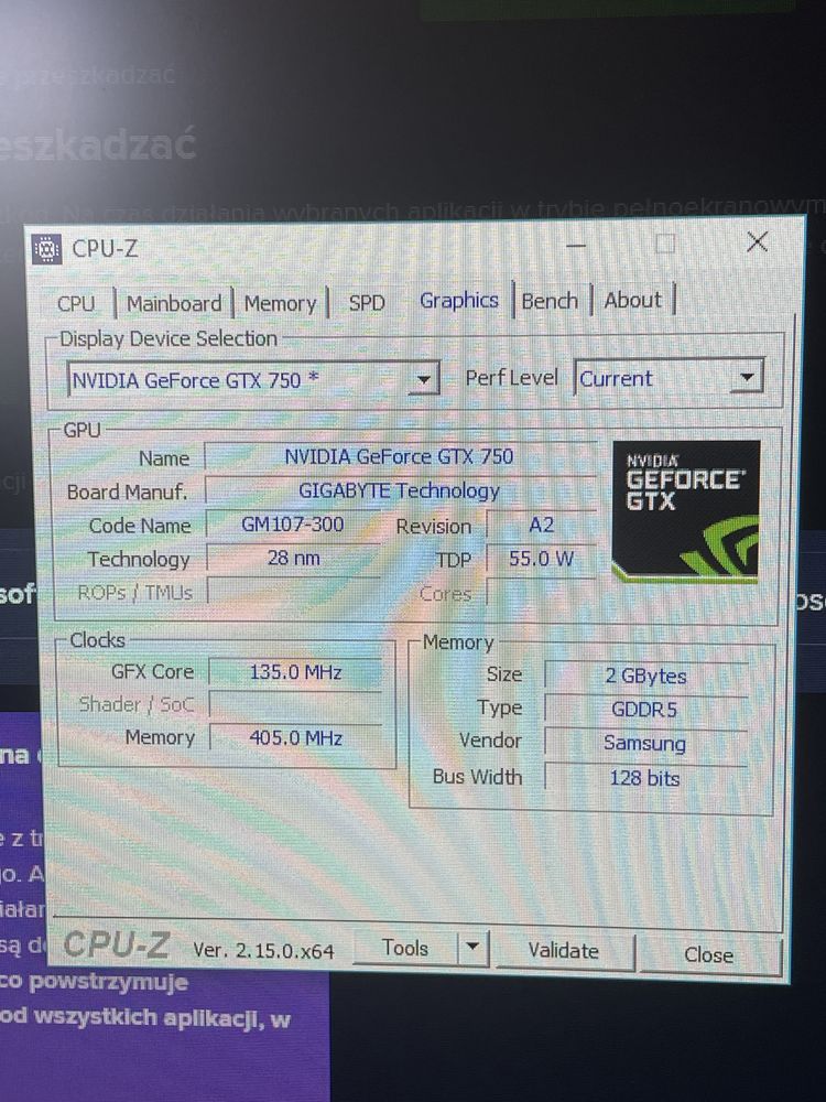 Komputer stacjonarany Intel i5, GeForce GTX750