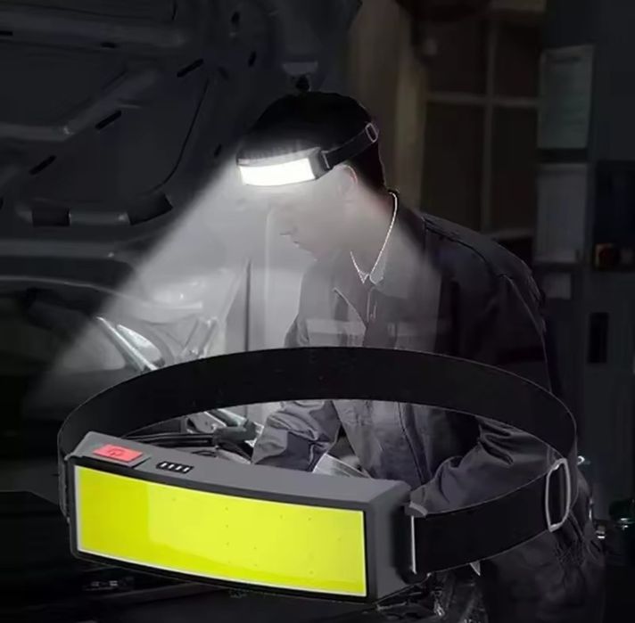 Фонарик налобний дуже яскравий