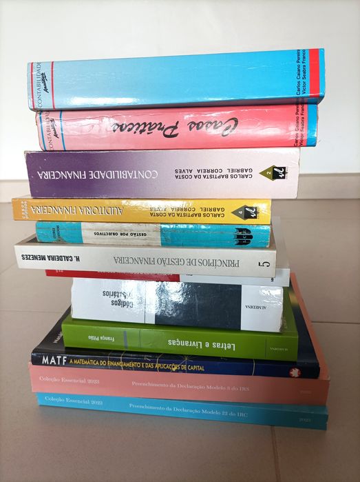 Livros - Contabilidade Analítica / Finaceira / Gestão / IRS