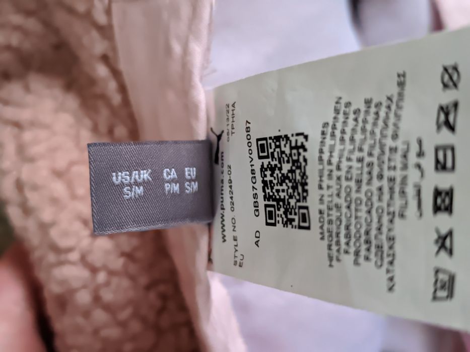 Розовая фирменная Панама Puma Core Winter Bucket панамка