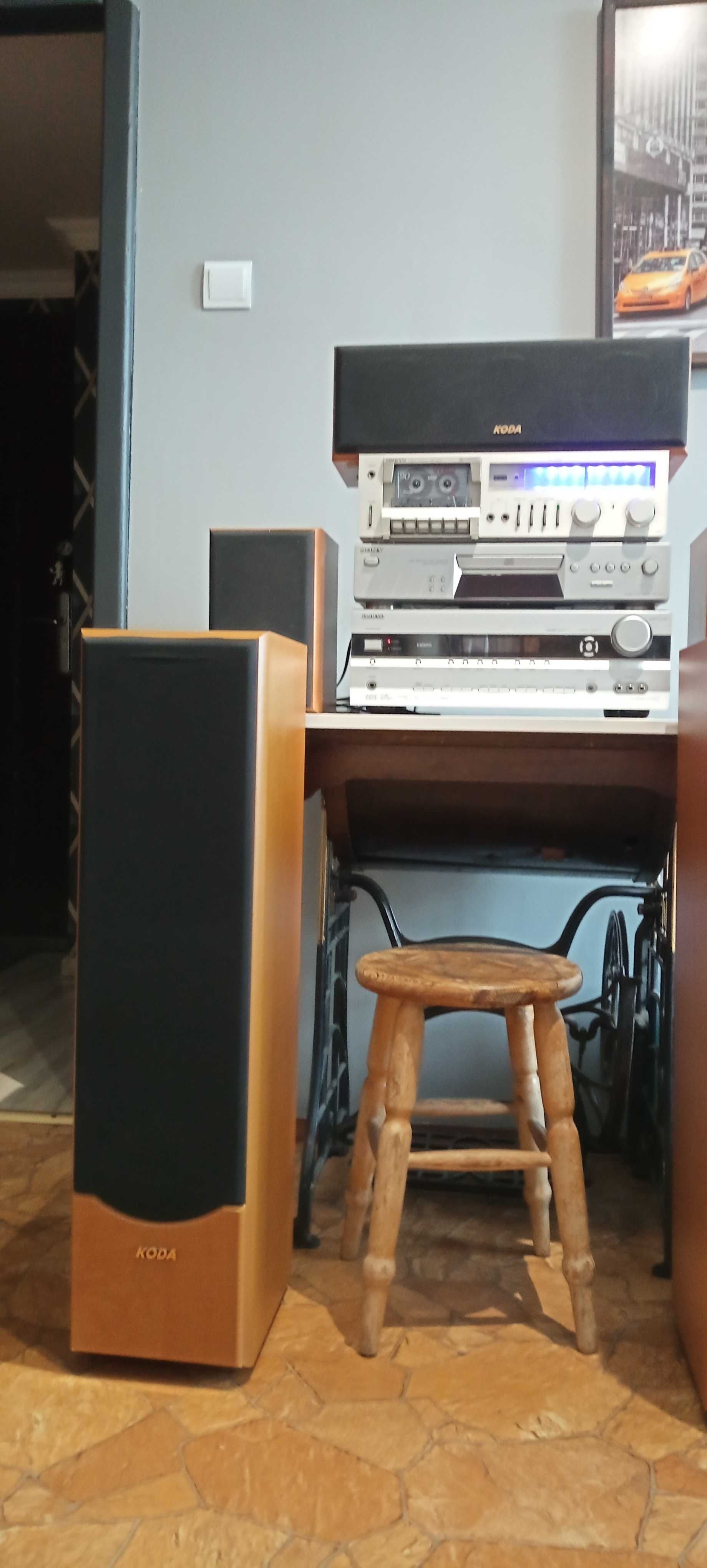 Wieża Audio 5.1 fajnie grający zestawik