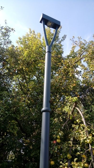 Lampa parkowa LED oprawa na słup TULIPAN DUO