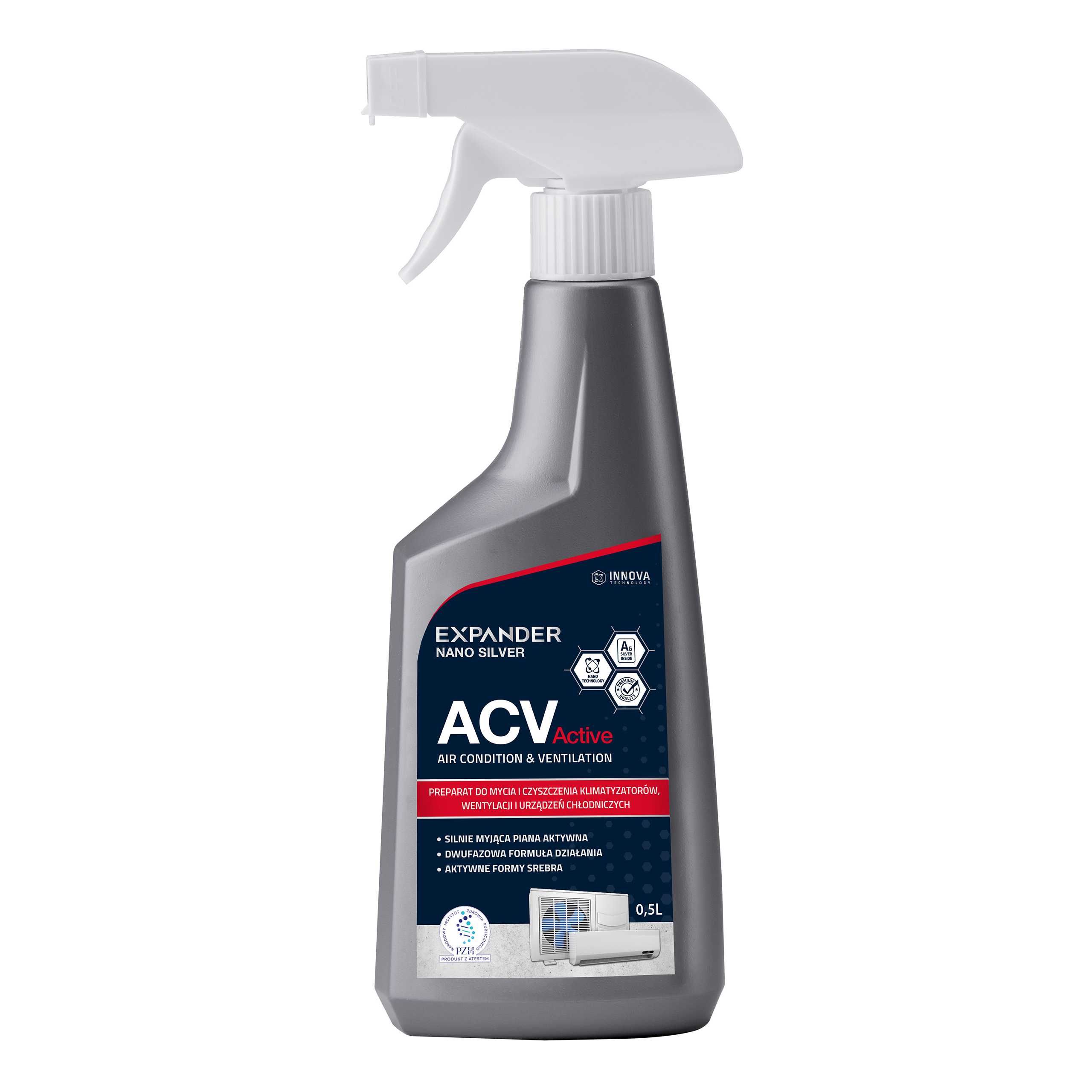 Płyn do czyszczenia EXPANDER NANO SILVER ACTIVE 0,5 L. od ręki!