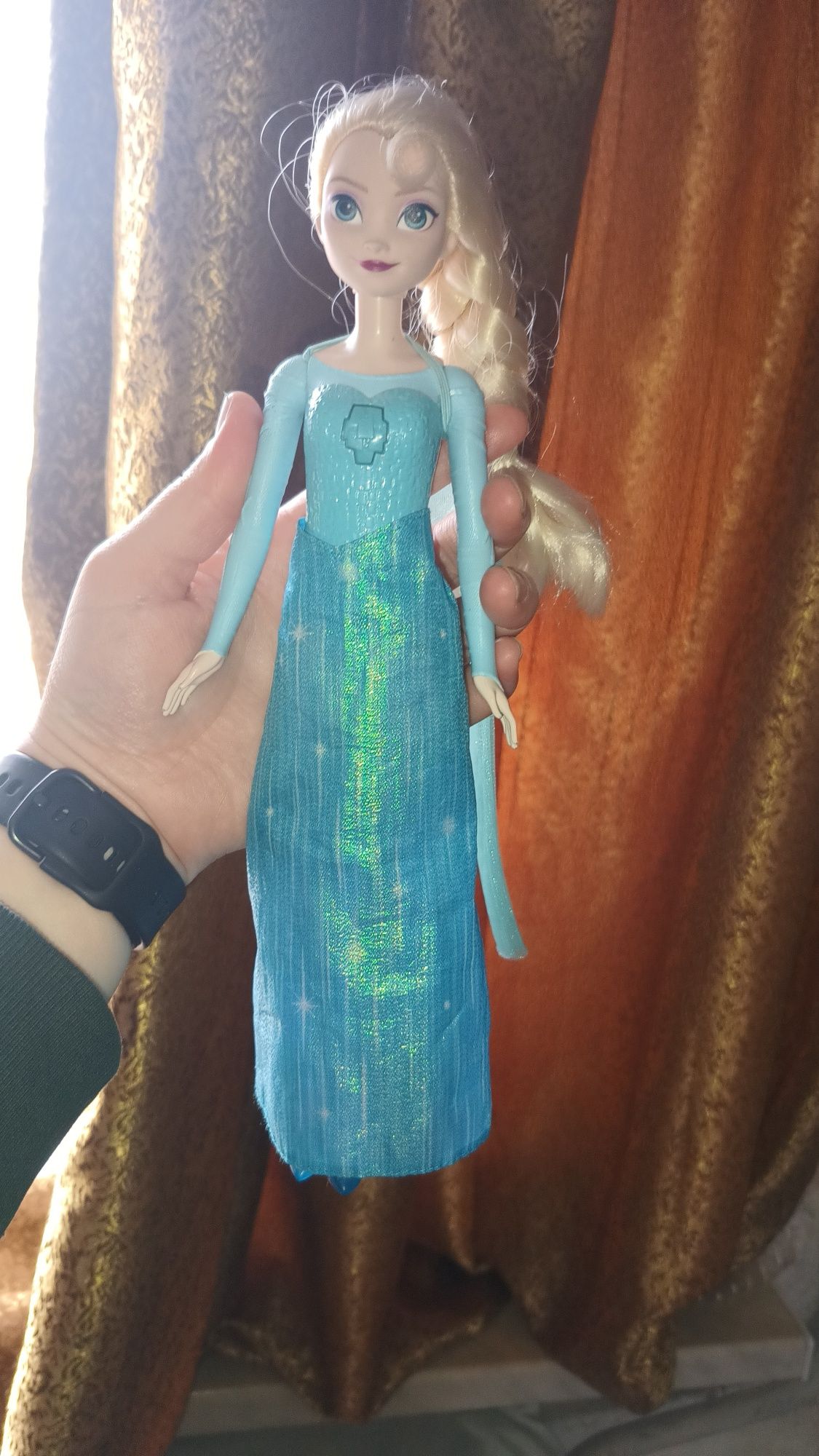 Кукла музыкальная Эльза Frozen Mattel оригинал