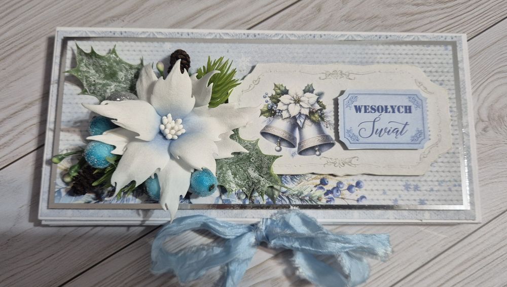 Świąteczna kartka czekoladownik