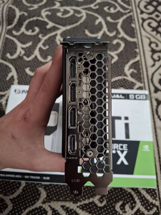 Продам Palit rtx 3060 ti 8 gb