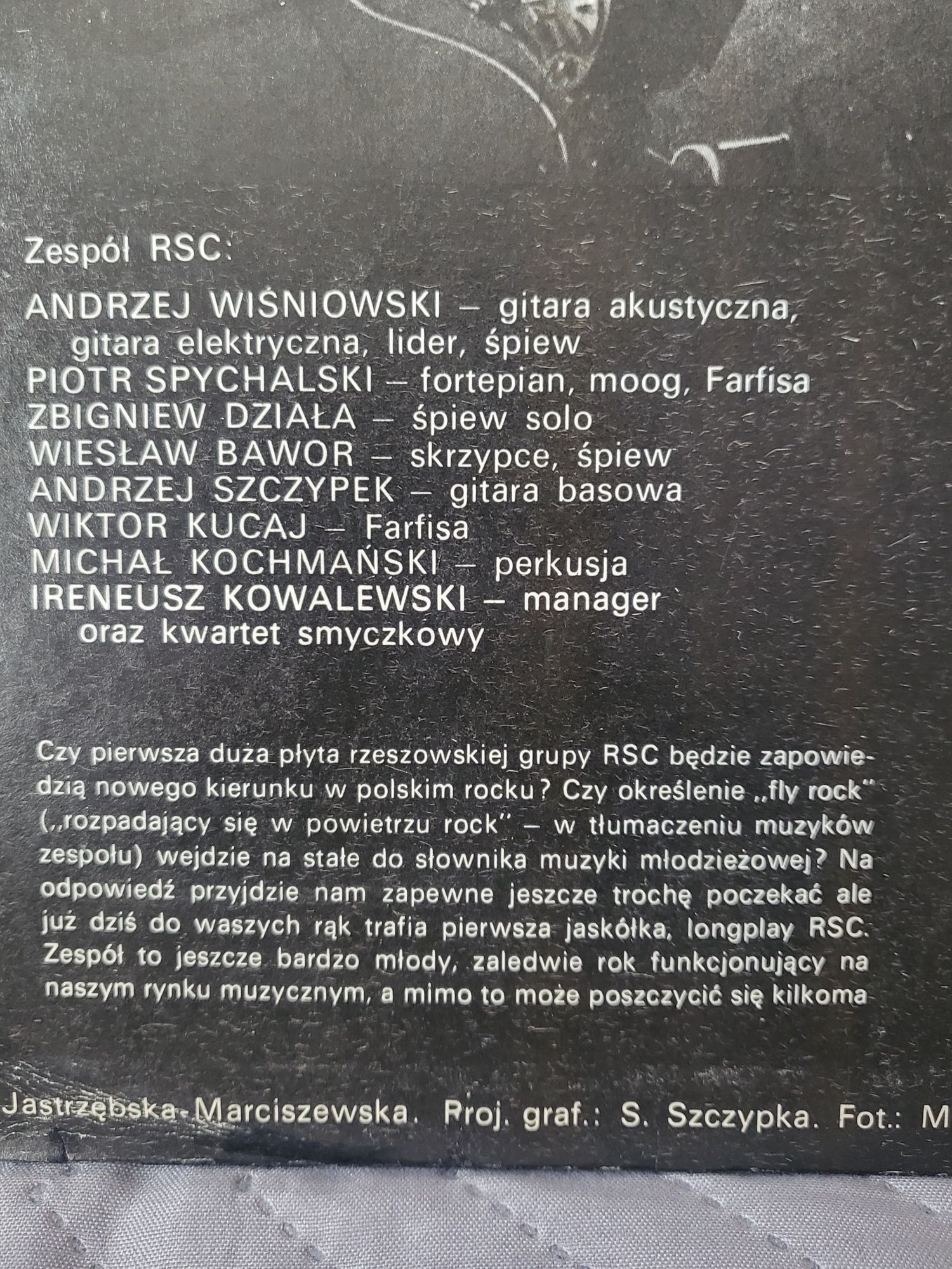 Płyta winylowa RSC -   1983r .Muza