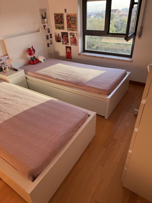 Cama malme com colchao