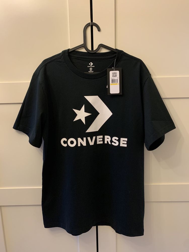 T-shirt converse nowy bluzka M czarne klasyczne klasyczna