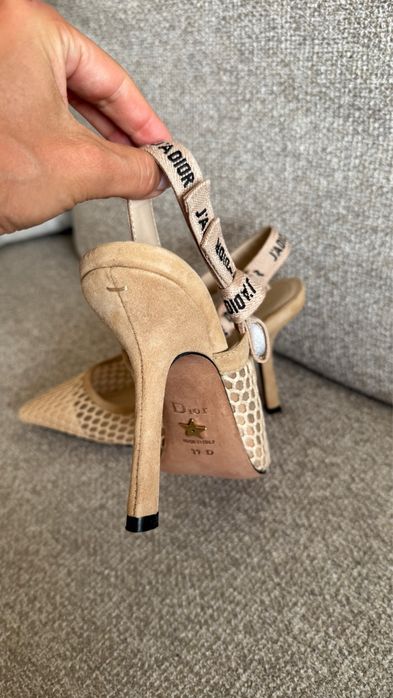 Dior szpilki w bezu 39