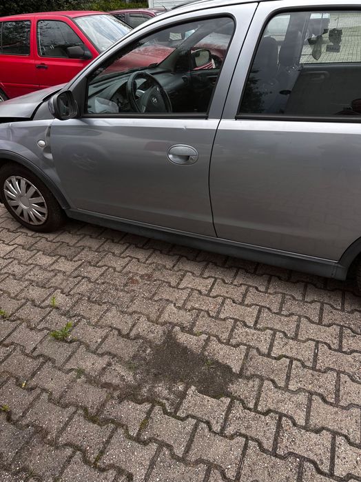 Opel Corsa po kolizji