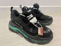 * Buty Balenciaga Triple S * NOWE * rozm. 42 Black Green * Odbiór Wawa