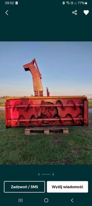 Sprzedam,Zamienię Odśnieżarka wirnikowo-ślimakowa dmuchawa do śniegu