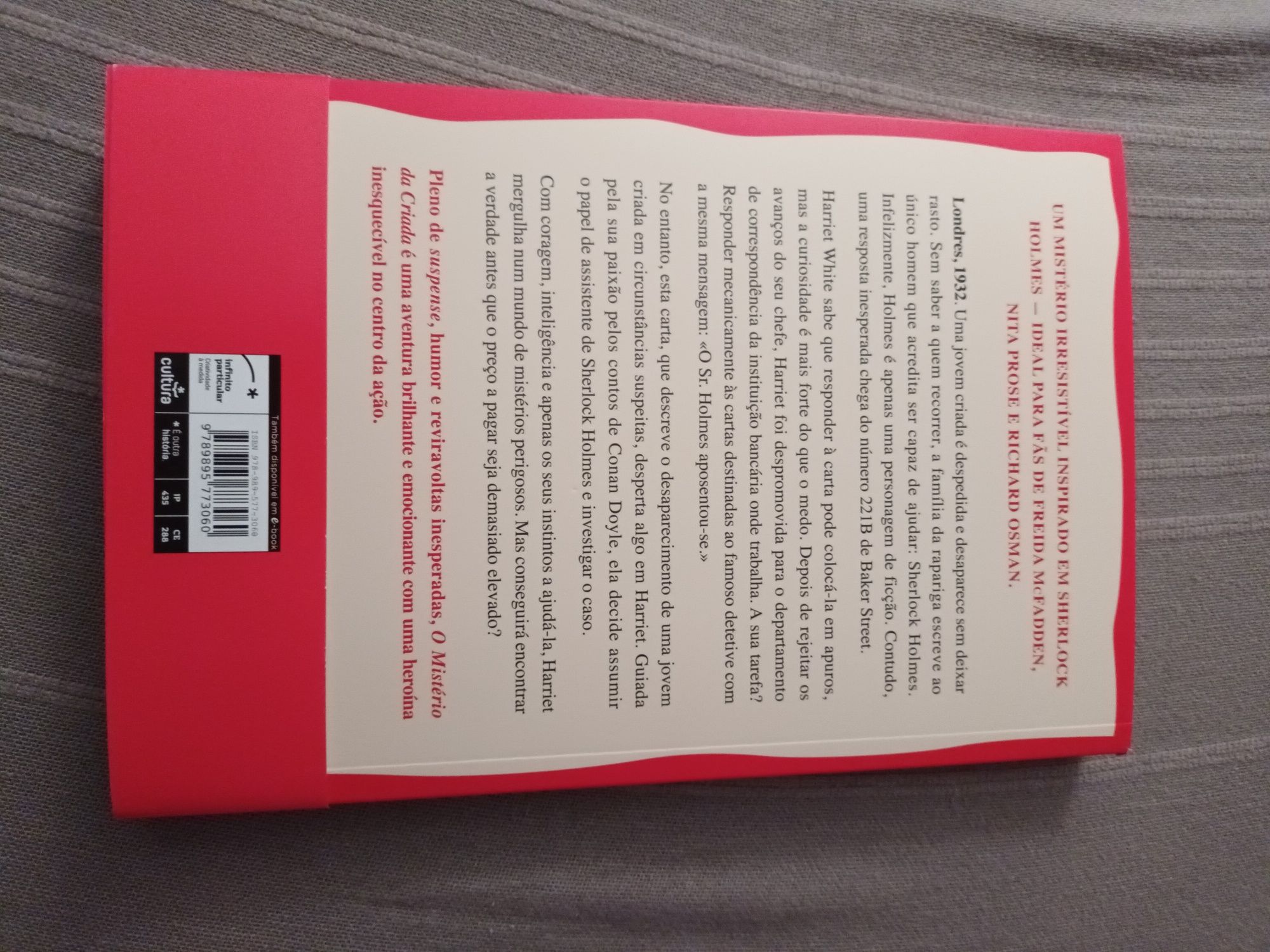 Livro O mistério da criada