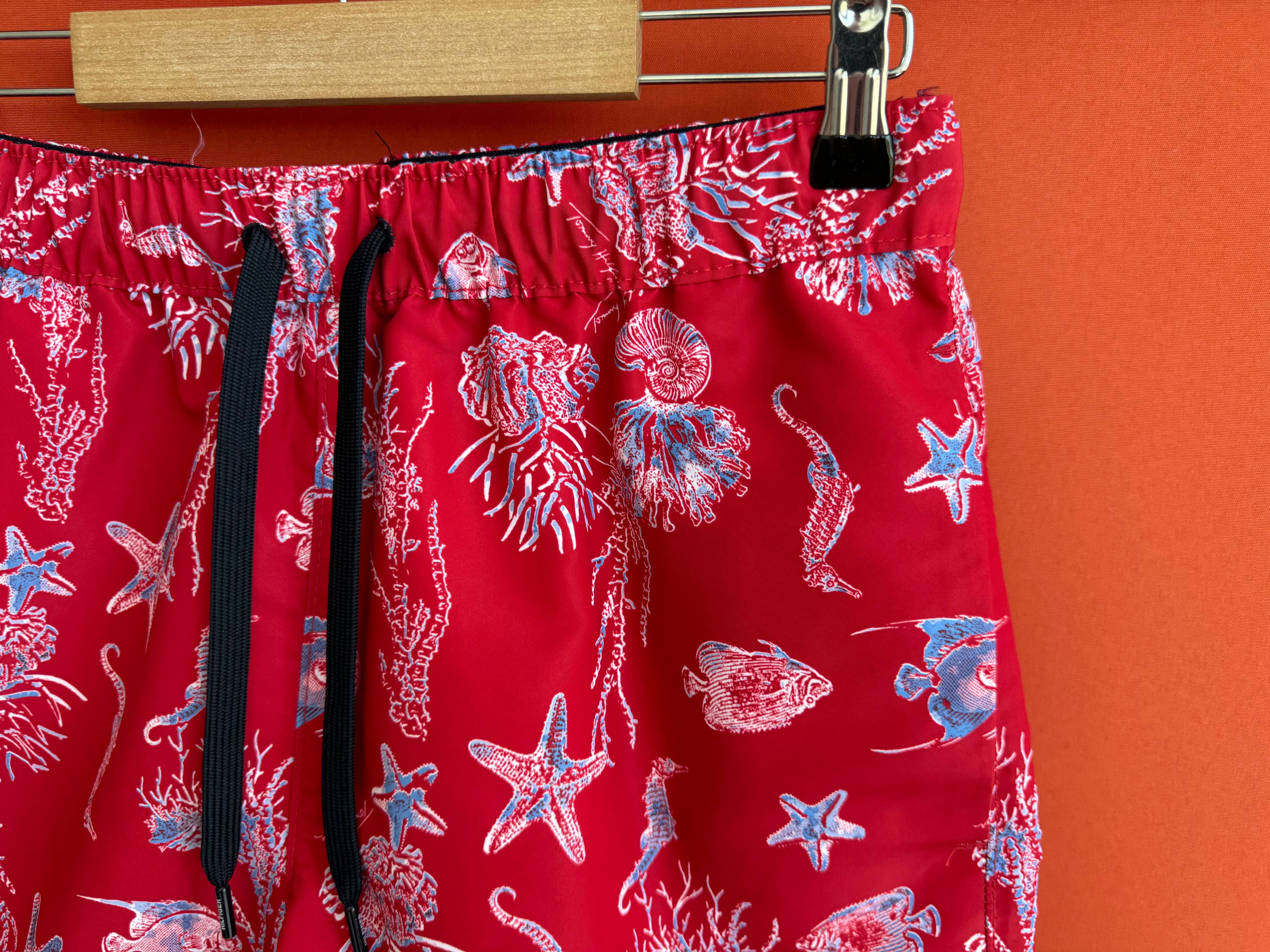 Tommy Hilfiger оригинал мужские купальные пляжные шорты размер S Б У