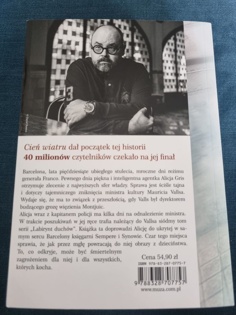 Carloz Ruiz Zafon Labirynt Duchów