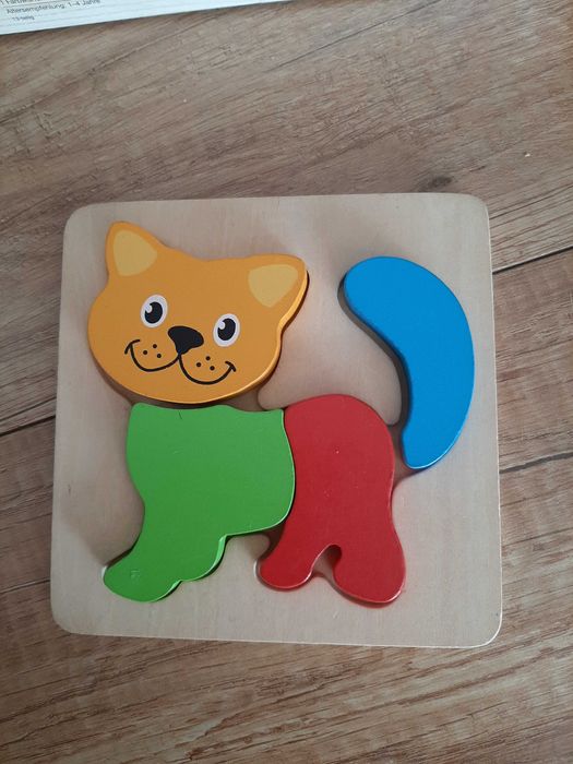 Gra drewniana + puzzle