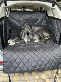 Автогамак для собак в багажник из ткани КОРДУРА