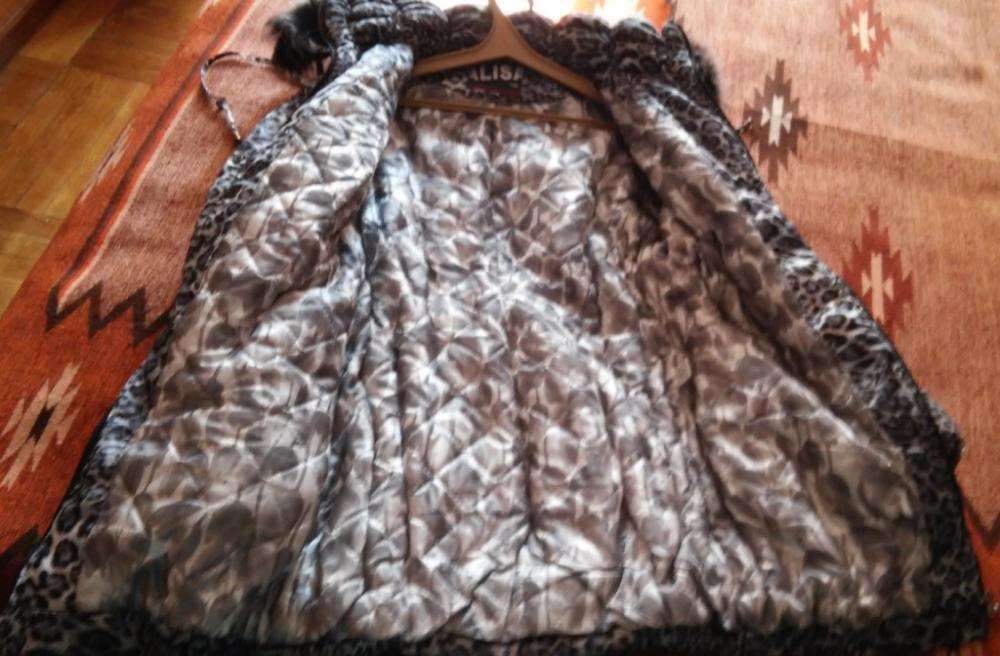 Дизайнерская Куртка демисезонная на синтопонесерая с поясом