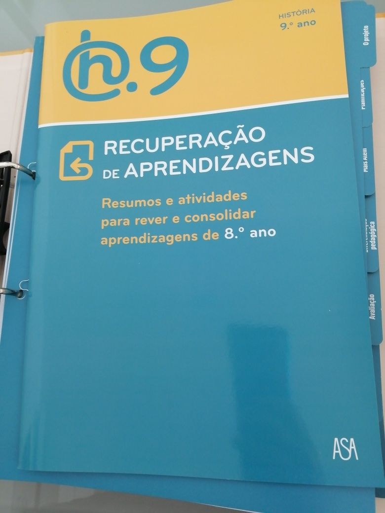 EDIÇÕES ASA H  História 9º Ano	Dossier do Prof Completo