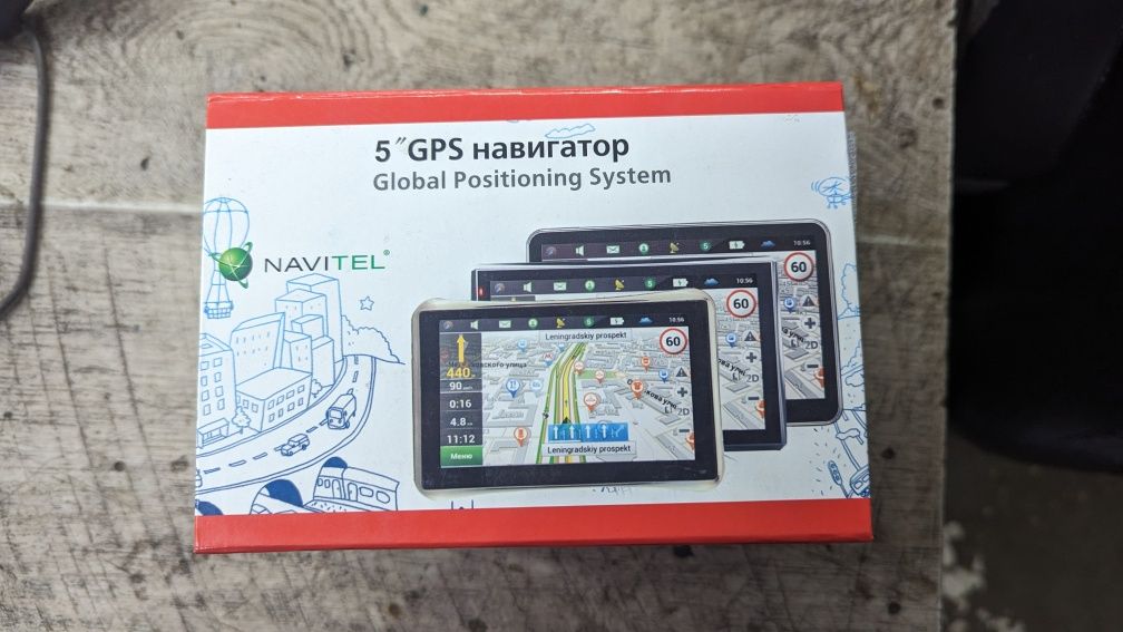 Навігатор Navitel GPS 6004 ddr2-128mb, 8gb HD