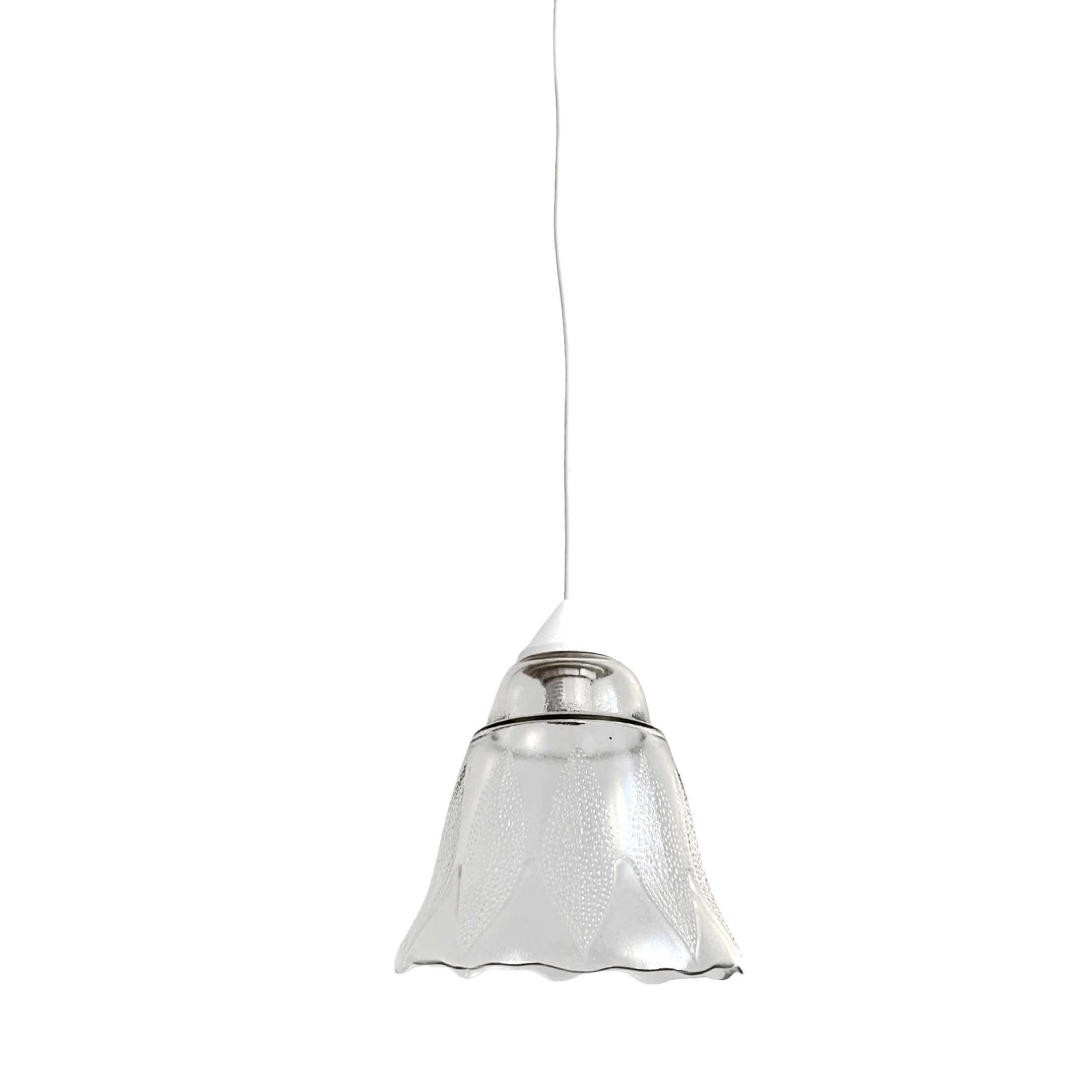 Lampa wisząca kwiat, Narva Leuchen, Niemcy, lata 70.