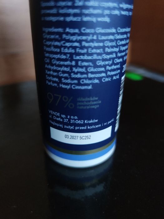 NaruralME że do mycia twarzy anti-age