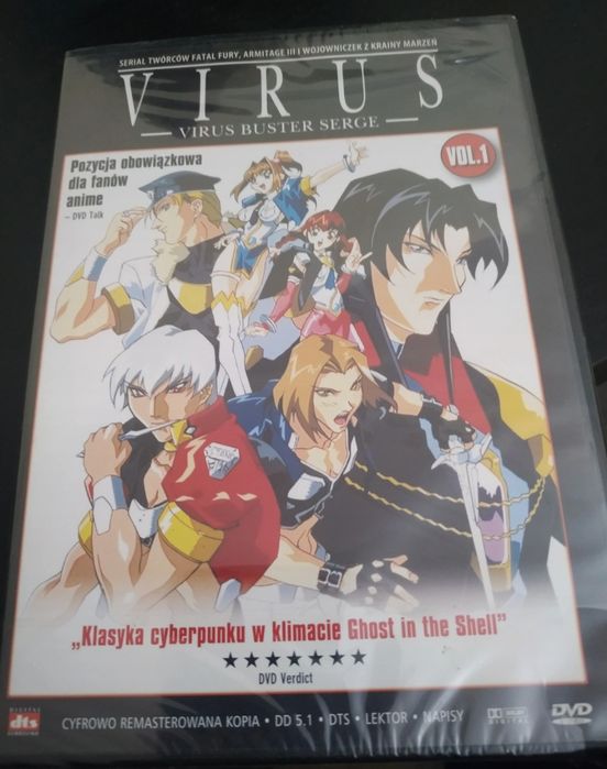 Płyta dvd Virus wysyłka