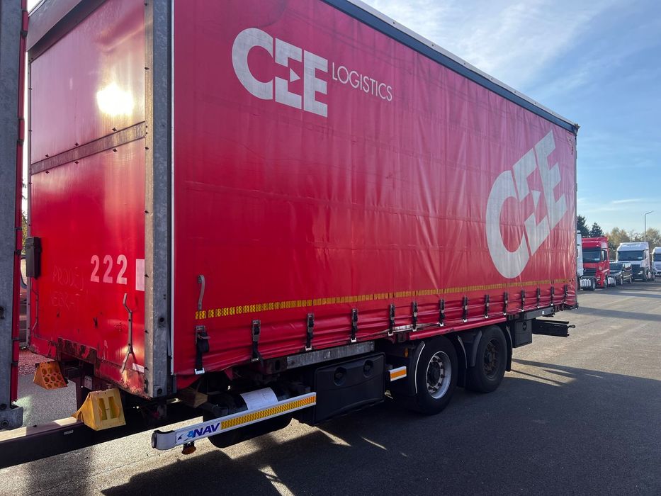 Panav BDF dl.7,75szr.2,50wys.3,00 FIRANA  PRZYCZEPA OCYNKOWANA BDF PANAV dach zsuwany ,podnoszony