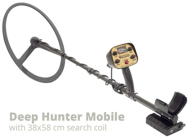 Wykrywacz metali PI Golden Mas Deep Hunter Mobile - demon głębokośći