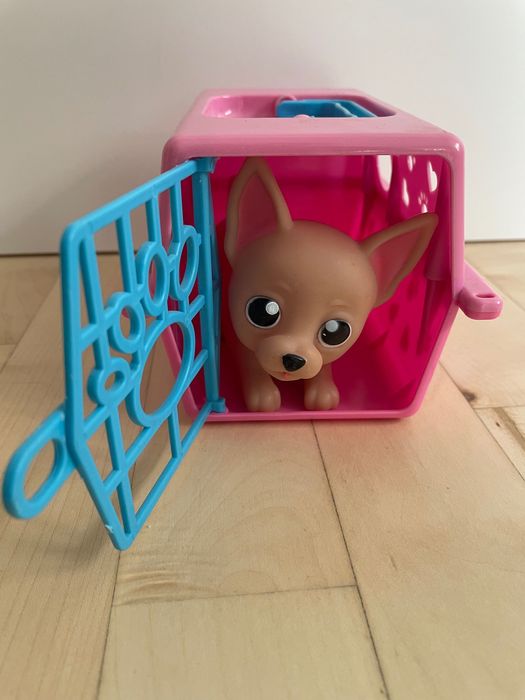 Zabawka piesek mały w klatce