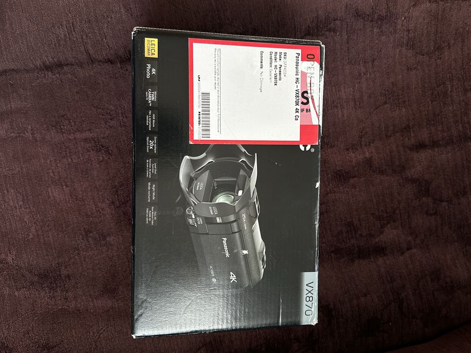 Відеокамера Panasonic HC-VX870K