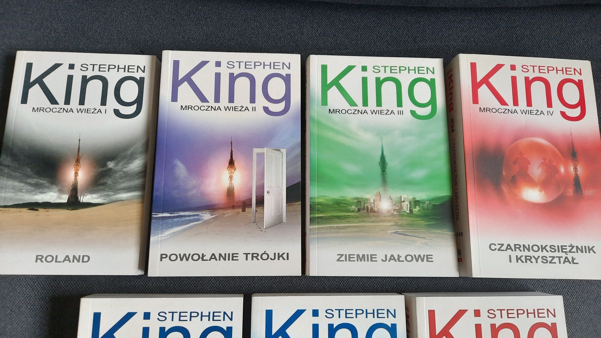 Stephen King Mroczna Wieża Kolekcja Tomy 1-7