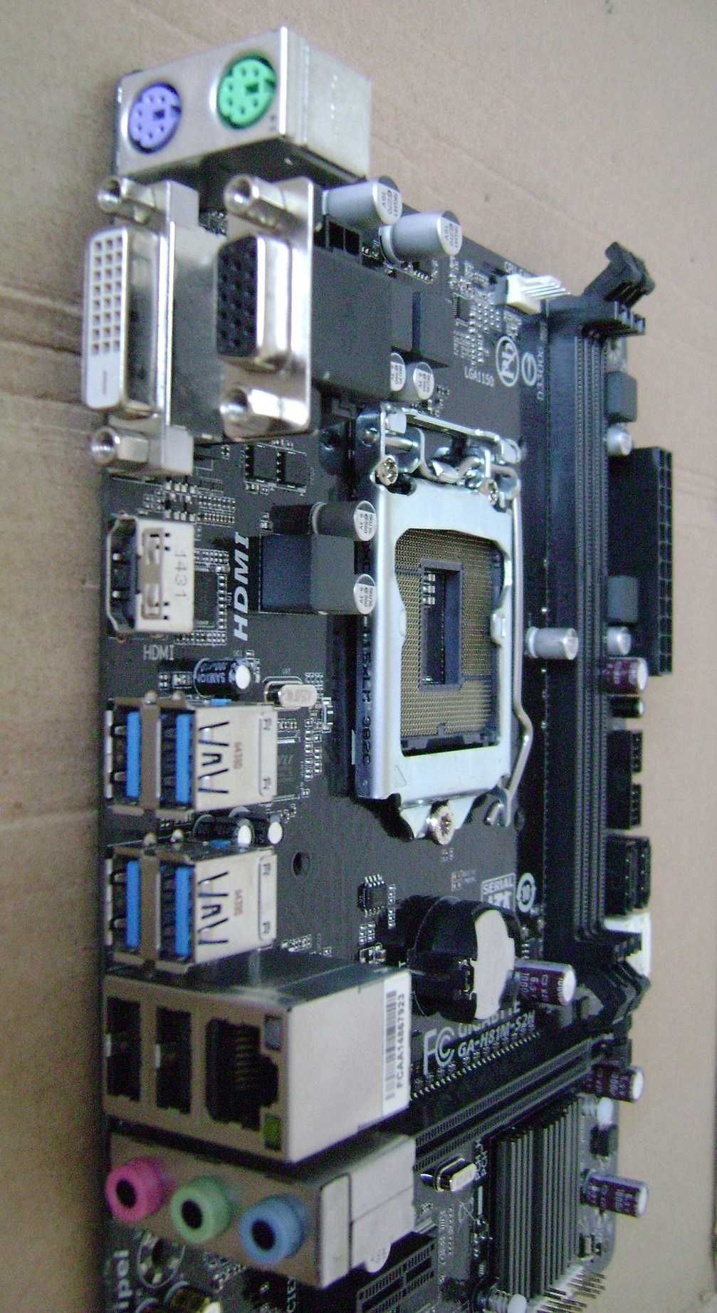 GIGABYTE GA-H81M-S2H LGA.1150 i3/i5/i7 - sprawna
