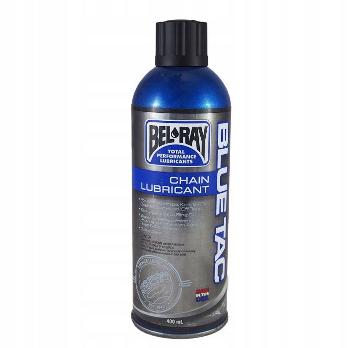 Bel-Ray smar do łańcucha 400ml nowy BLUE TAC made in the USA