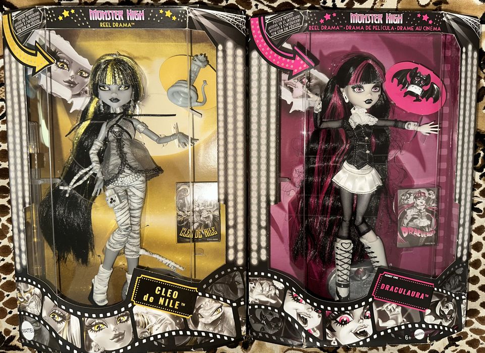 Monster high reel drama Cleo Draculaura монстер хай драма