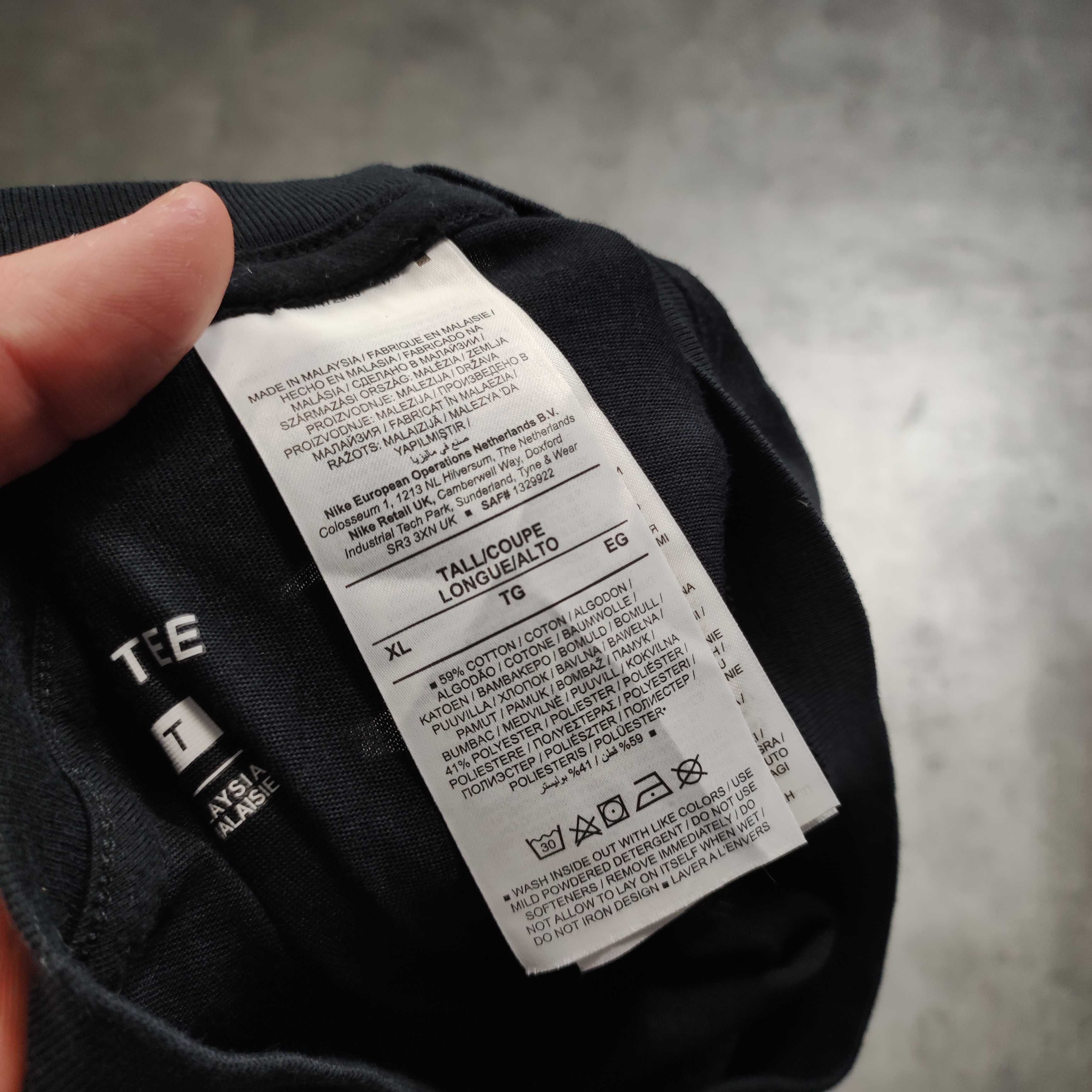MĘSKA Koszulka Nike Bawełna HWPO Siłownia Training Swoosh Active