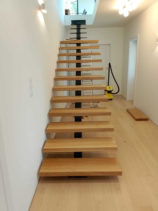 stopnie drewniane parapety blaty