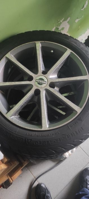 Колеса зима.Ниссан Микра К 12,К13 с дисками