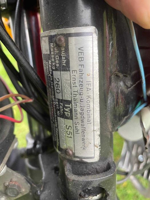 SIMSON S51 sprzedam lub zamienię na MZ 125