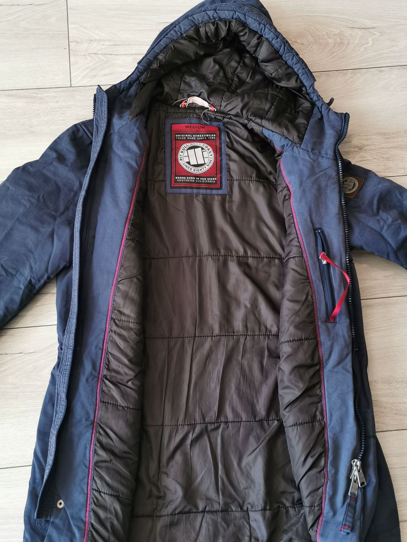 Kurtka mma parka pitbull