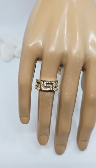 Złoty pierścionek próba 585 14k