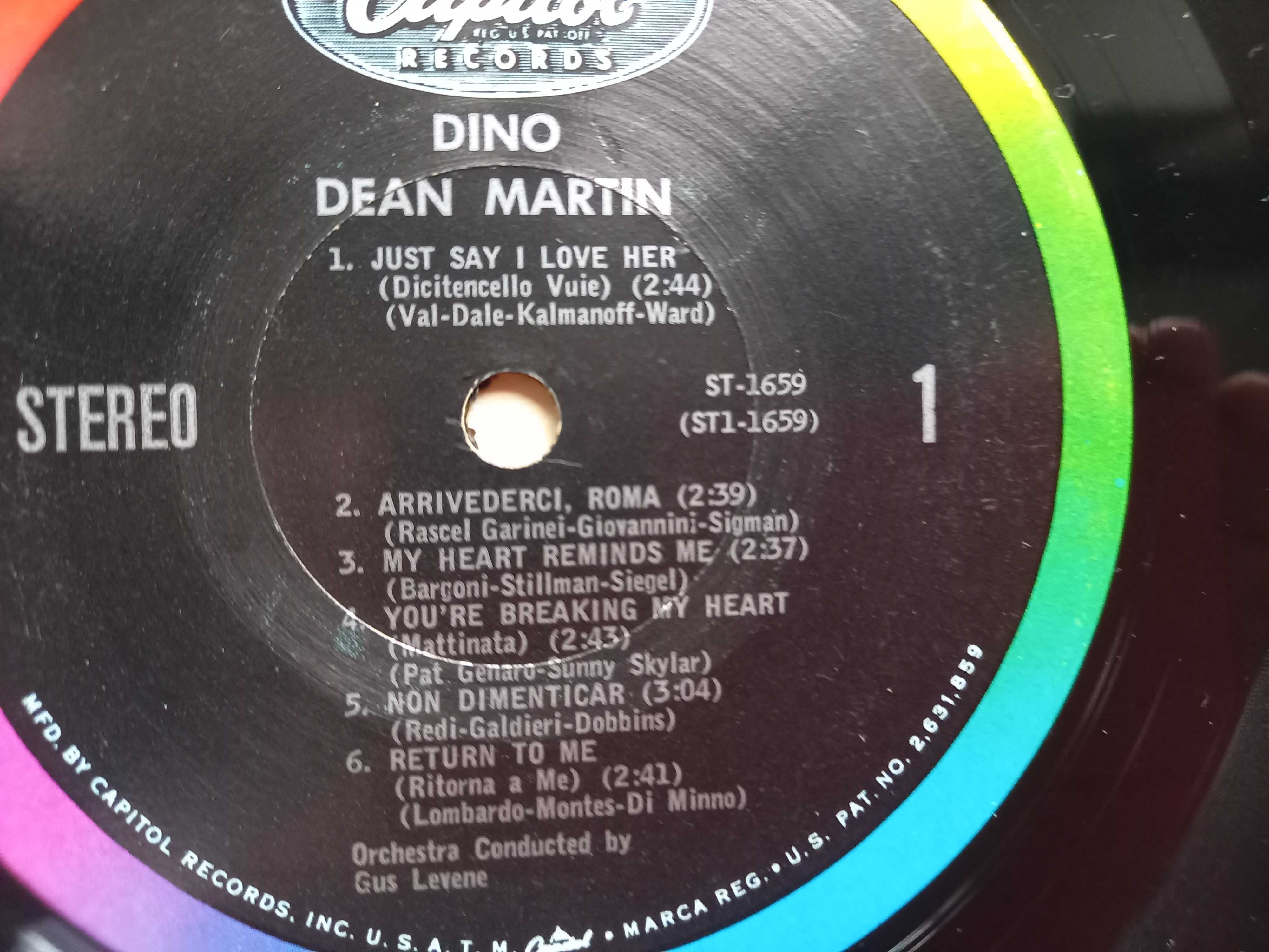 Dean Martin – Dino: Italian Love Songs
